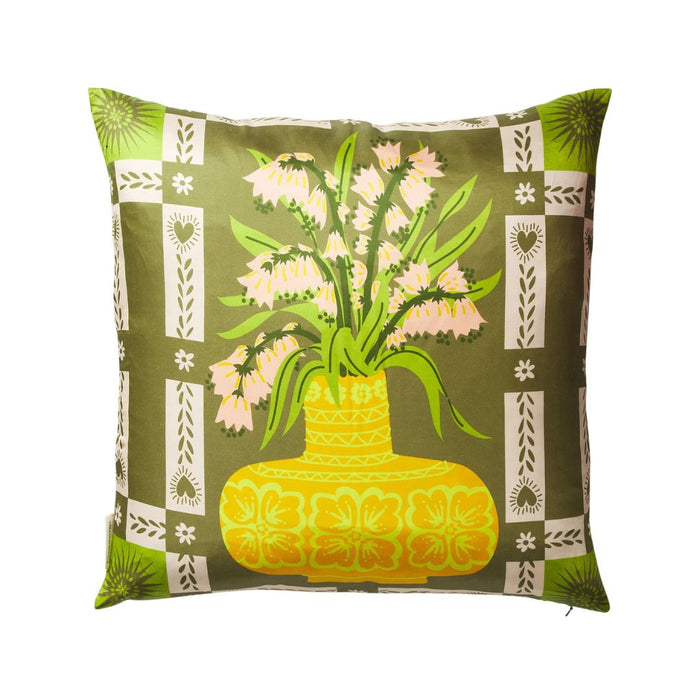 Cleo Cushion - Moss