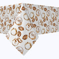 Coffee Shop Print Cotton Rectangles