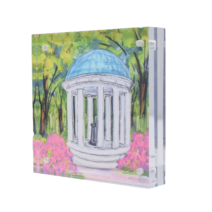 Collegiate Landmark Acrylic Block - 4x4