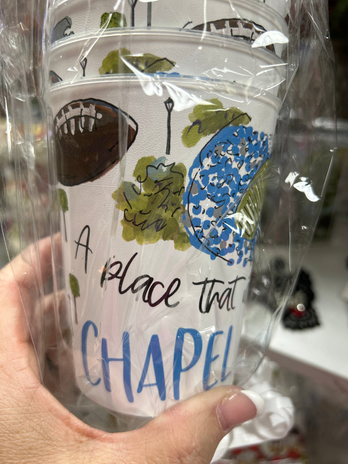 Collegiate Reusable cup set of six