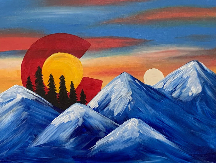 Colorado Winter Sunset