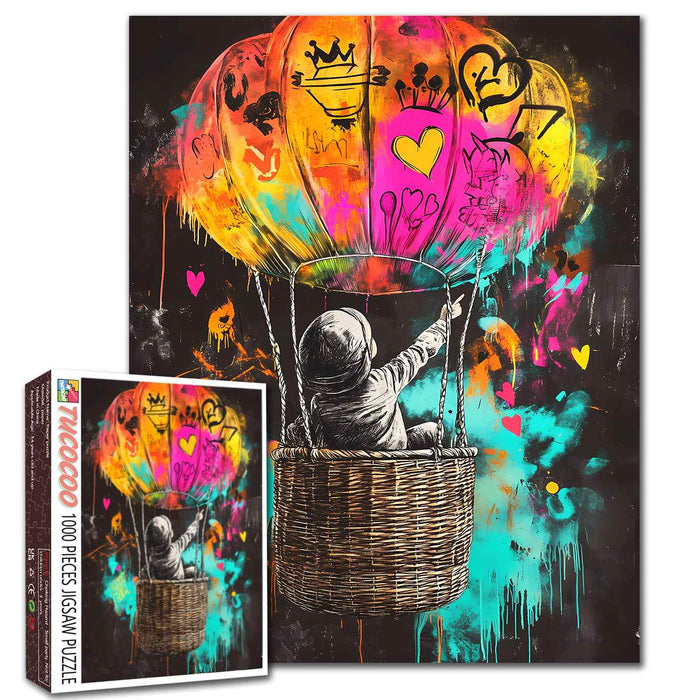 Colorful Dream Balloon Jigsaw Puzzle