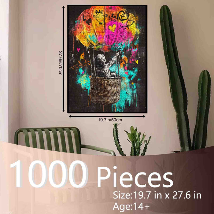 Colorful Dream Balloon Jigsaw Puzzle
