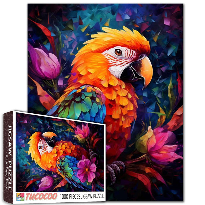 Colorful Parrot Jigsaw Puzzle
