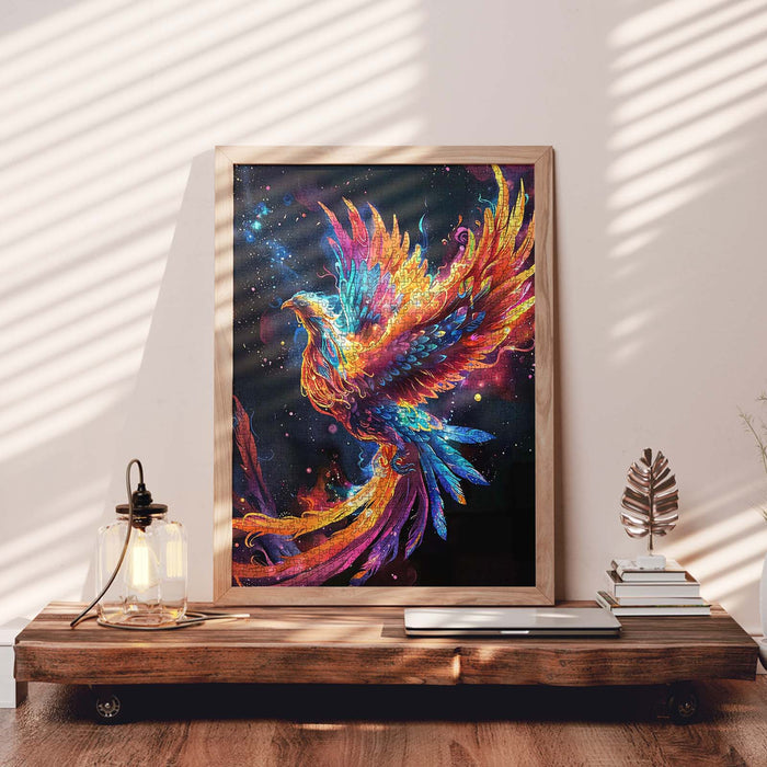 Colorful Phoenix Jigsaw Puzzle - Tucocoo
