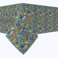 Colorful Refreshments Cotton Rectangles