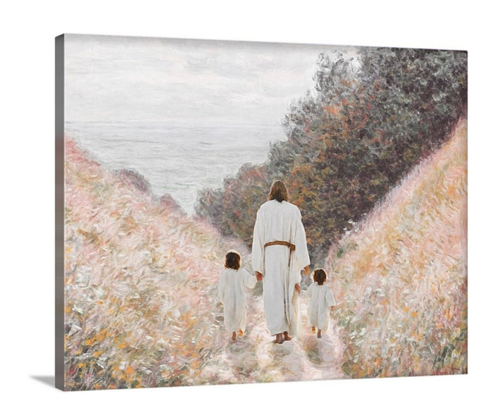 Consider The Lilies/Brunette - Canvas