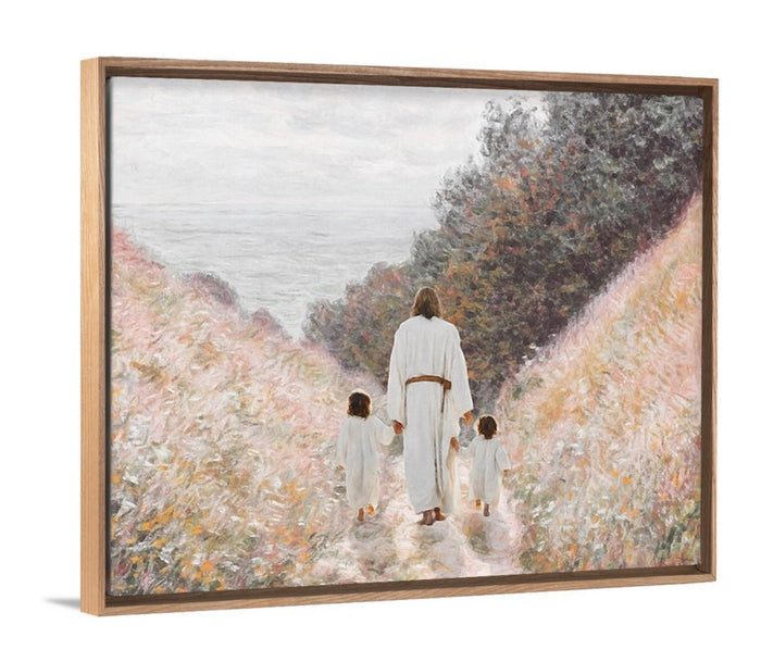 Consider The Lilies/Brunette - Canvas