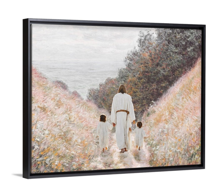 Consider The Lilies/Brunette - Canvas