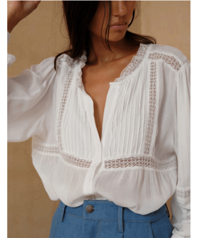 Copenhagen Blouse - Ivory