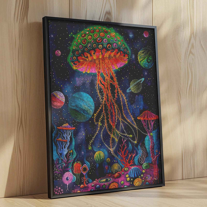Cosmic Jellyfish Jigsaw Puzzle