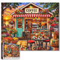 Country Coffee Cottage Jigsaw Puzzle