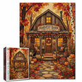 Cozy Autumn Harvest Barn Jigsaw Puzzle