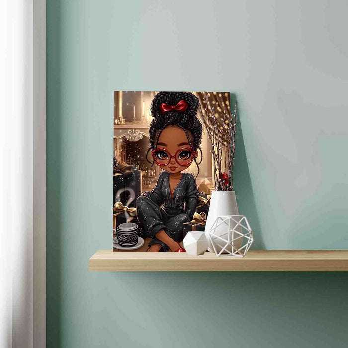 Cozy Gift Night Paint by Numbers