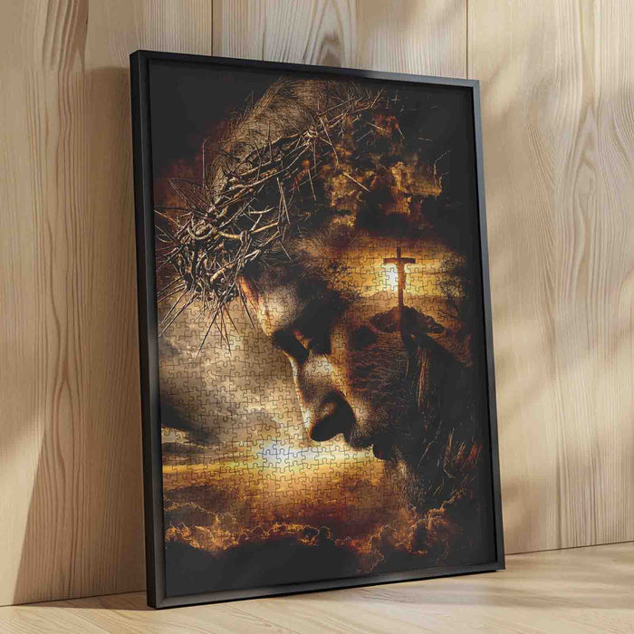 Crowned Savior Faith Jigsaw Puzzle