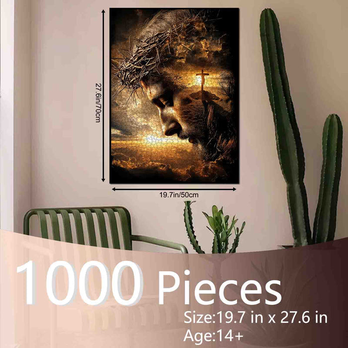 Crowned Savior Faith Jigsaw Puzzle