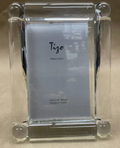 Crystal Glass Frame with Corner Balls 5x7