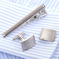 Cufflinks & Tie  Bar Set - 64 Corp