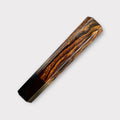 Custom Japanese Knife handle (wa handle)  for 165-210mm: Desert Ironwood and horn