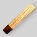 Custom Japanese Knife handle (wa handle)  for 240 mm -  American Chestnut and Koa