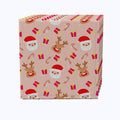 Cute Christmas Allover Pattern Cotton Napkins