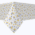 Daisy Allover Pattern Cotton Rectangles
