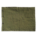 Dark Green Linen Placemat