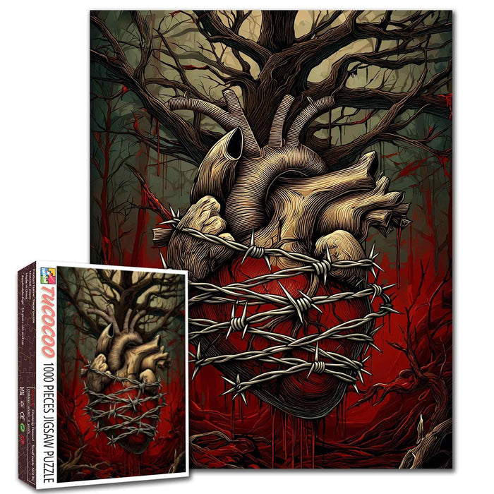 Dark Heart Jigsaw Puzzle