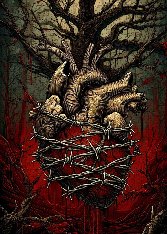 Dark Heart Jigsaw Puzzle