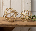 Decorative gold orb