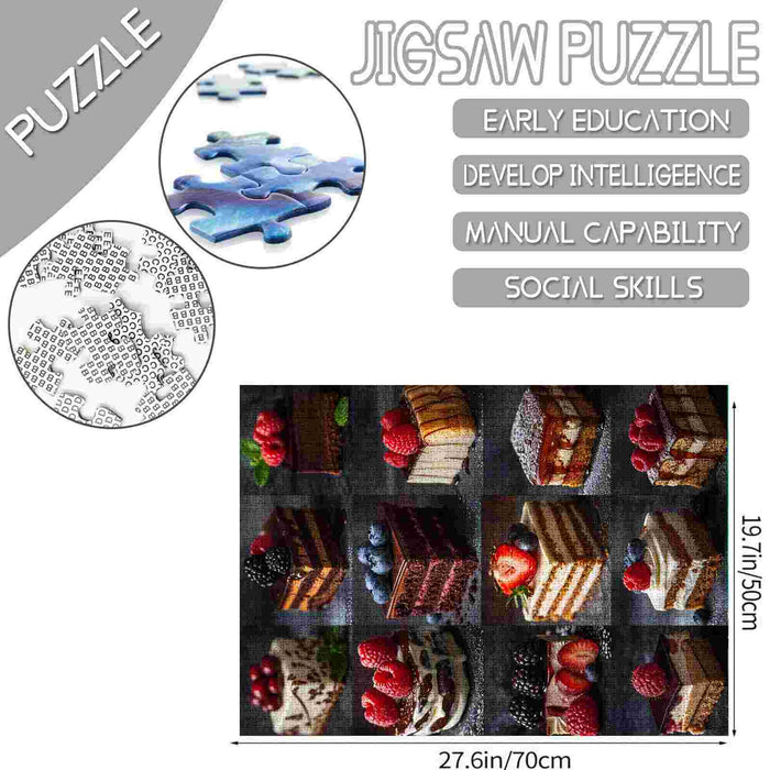 Delicious Desserts Jigsaw Puzzle - Tucocoo