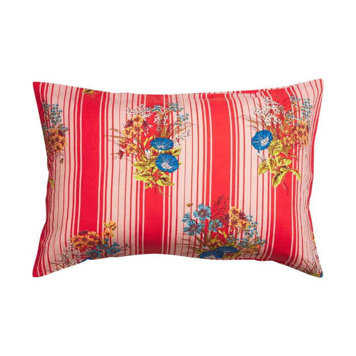 Dempsey Linen Pillowcase Set - Poppy