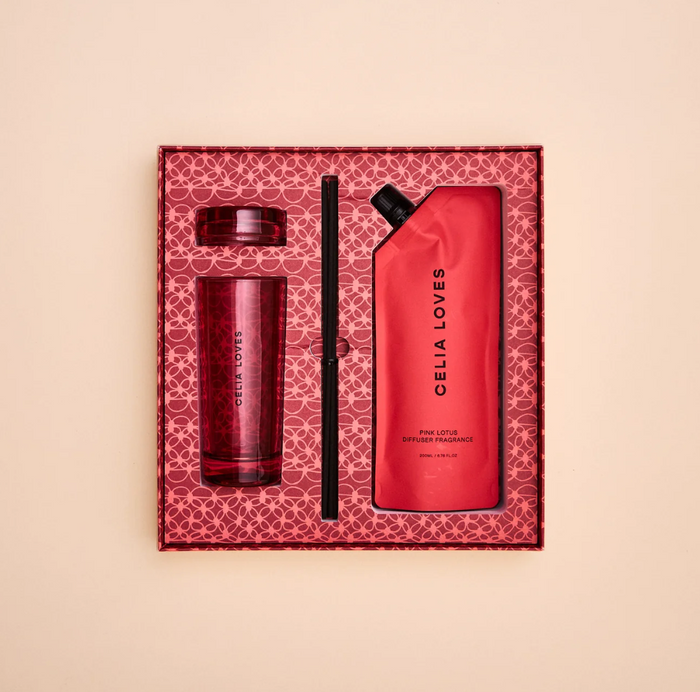 Diffuser Gift Set - Pink Lotus