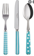 Dinette - Kids 3 Piece Set - Turquoise