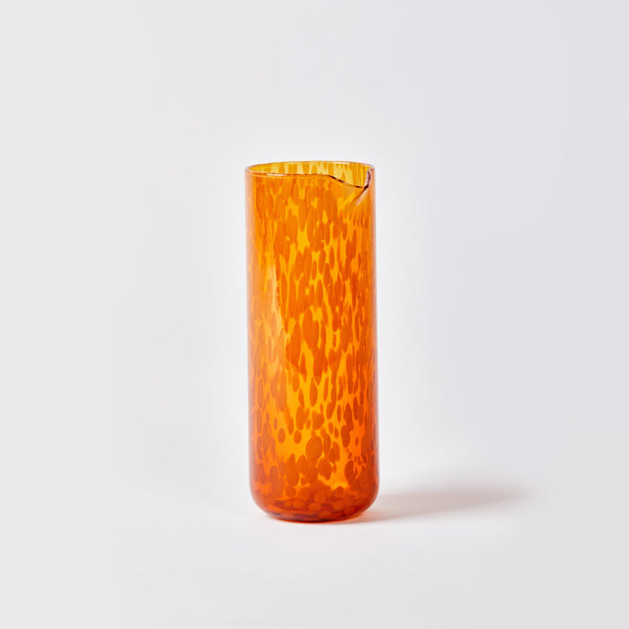 Dots Amber Carafe