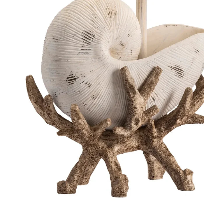 Driftwood & Shell Table Lamp