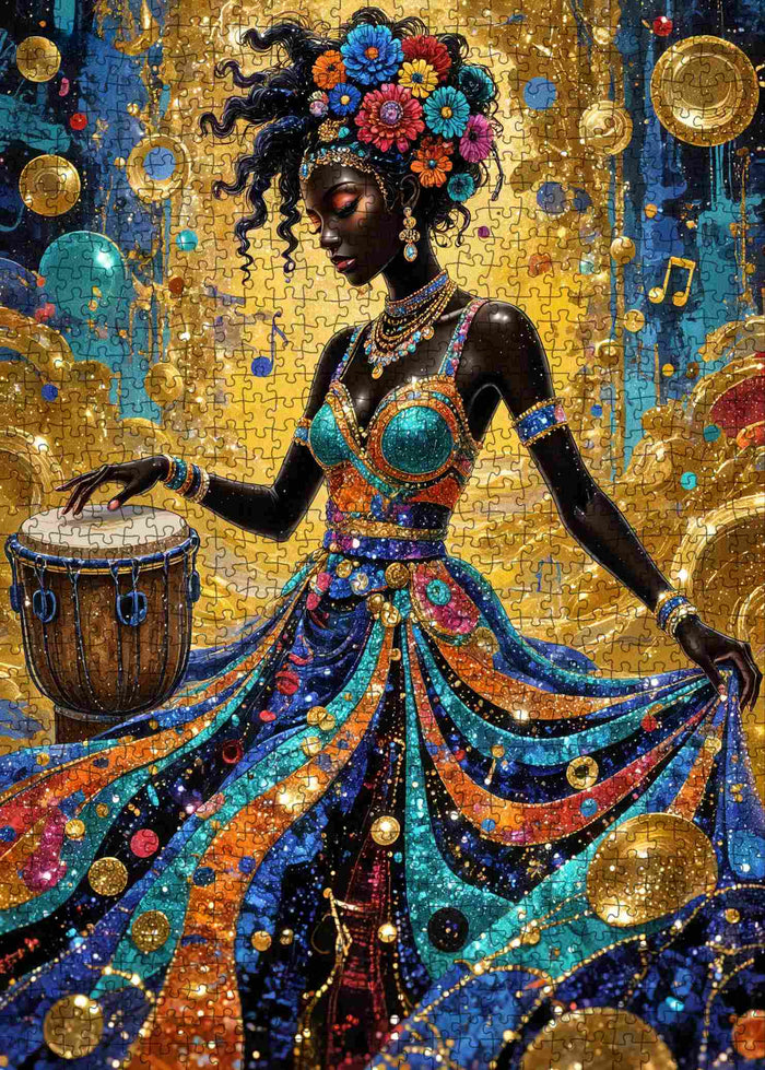 Rhythm of Color and Light Jigsaw Puzzle