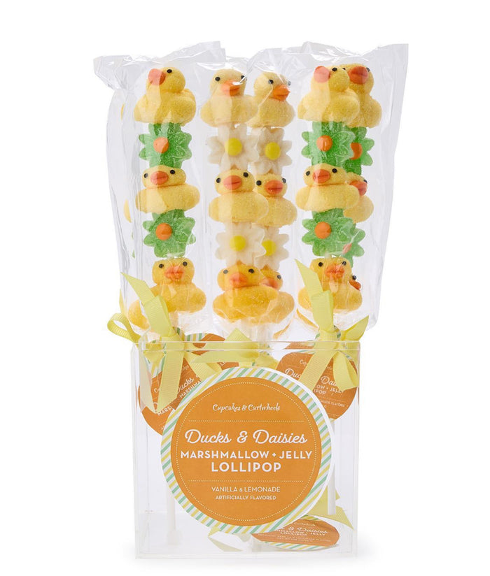 Ducks & Daisies Marshmallow and Jelly Lollipop