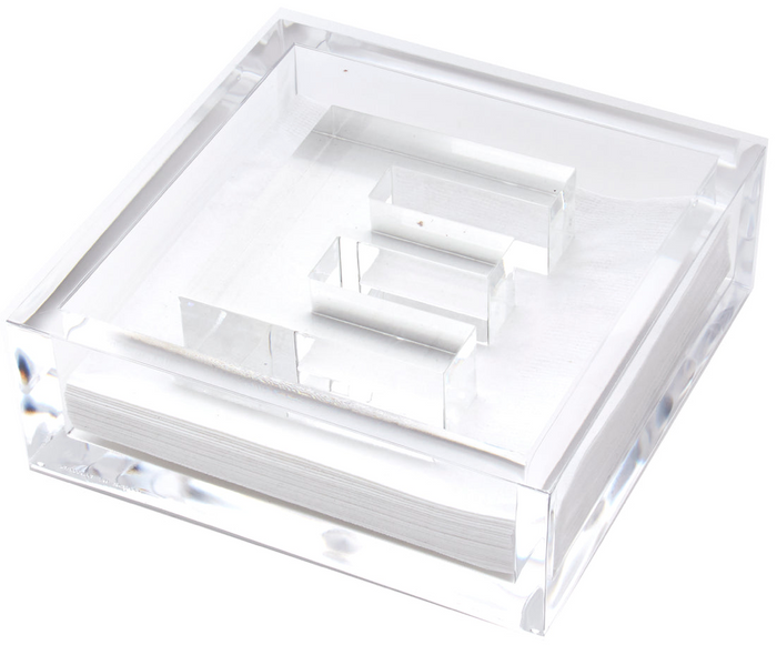 E Cocktail Napkin Holder