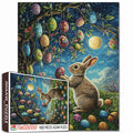 Easter Bunny and the Hanging Eggs Jigsaw Puzzle