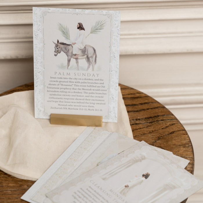 Easter Card Set & Gold Block