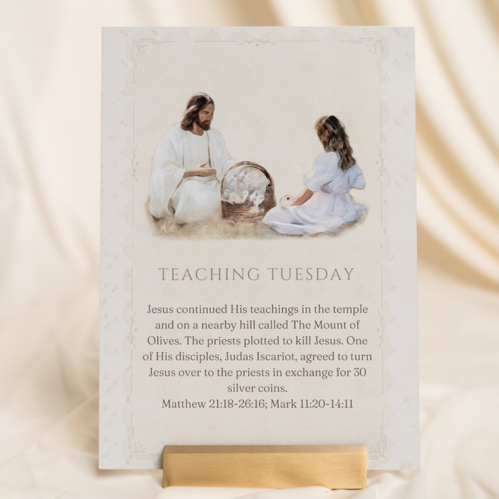 Easter Card Set & Gold Block