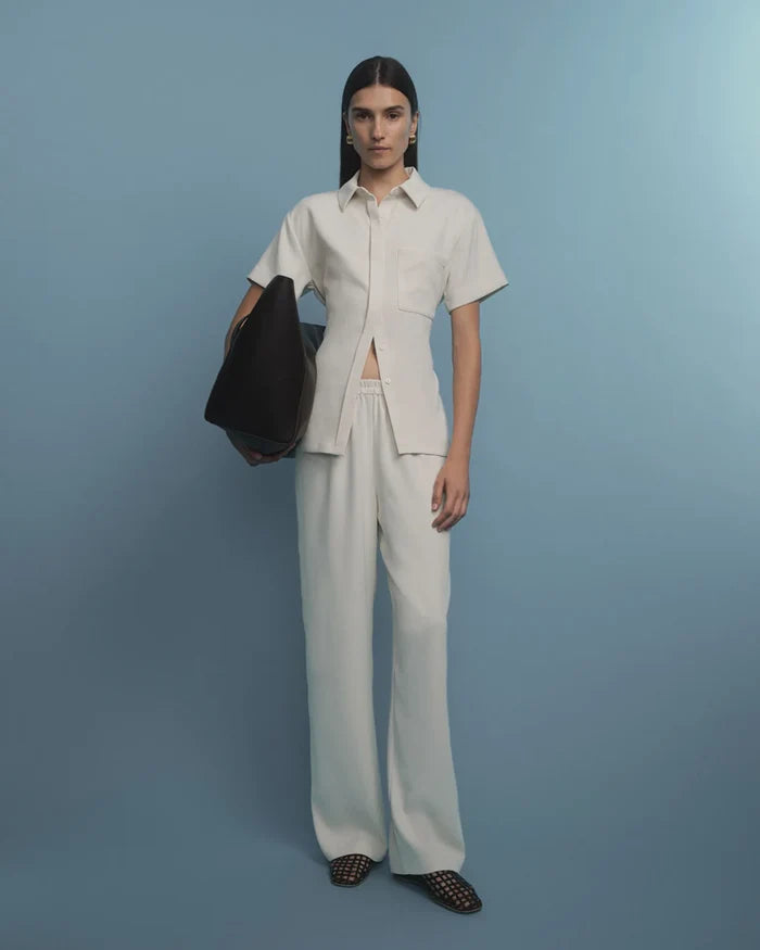 Edra Pant - Ecru