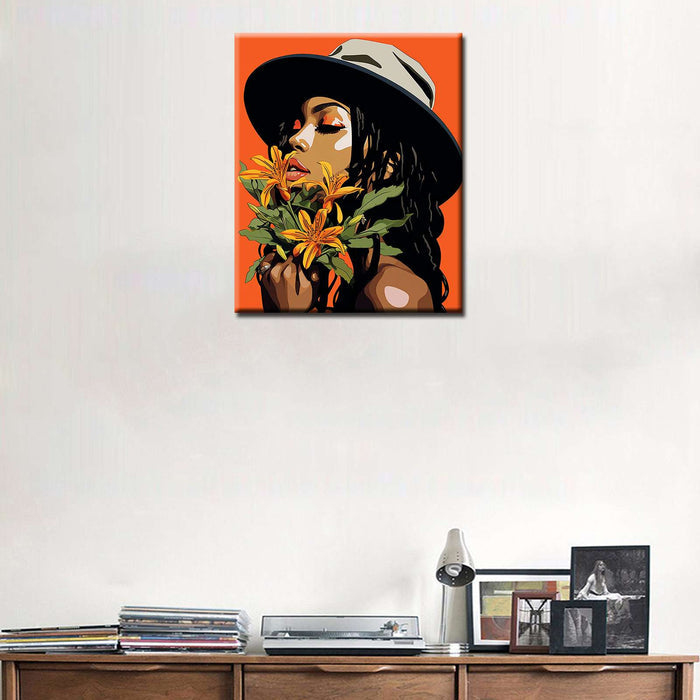 Elegance in Bloom Paint by Numbers