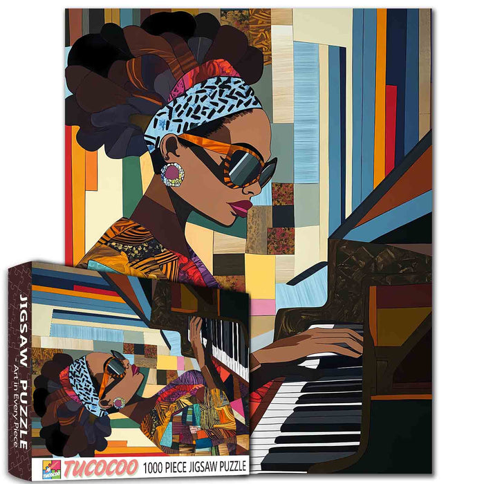Elegant Pianist Jigsaw Puzzle - Tucocoo