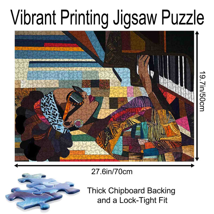 Elegant Pianist Jigsaw Puzzle - Tucocoo
