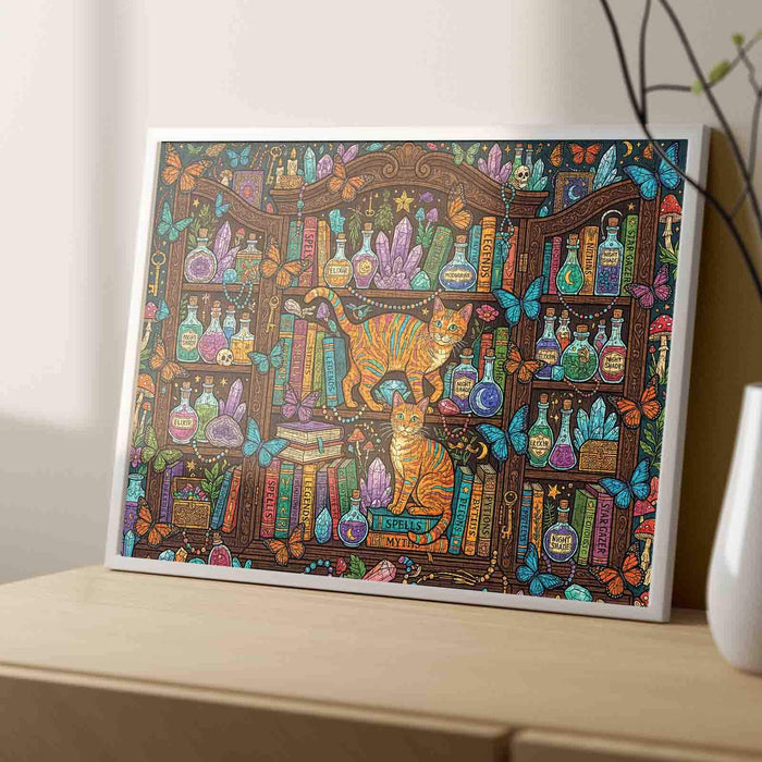 Enchanted Cat Apothecary Jigsaw Puzzle