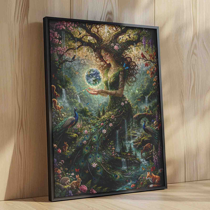 Enchanted Mother Nature Forest Jigsaw Puzzle