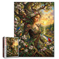 Enchanted Tree Goddess Jigsaw Puzzle