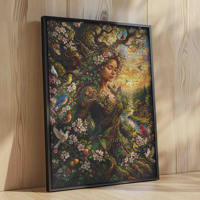 Enchanted Tree Goddess Jigsaw Puzzle